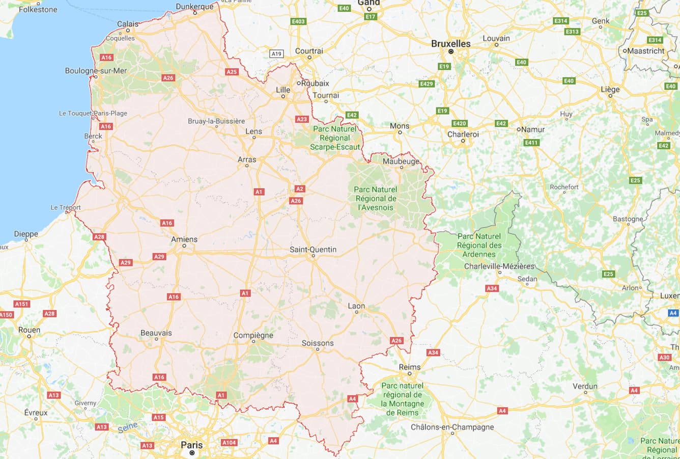 Carte des entreprises du Groupe Beaucourt